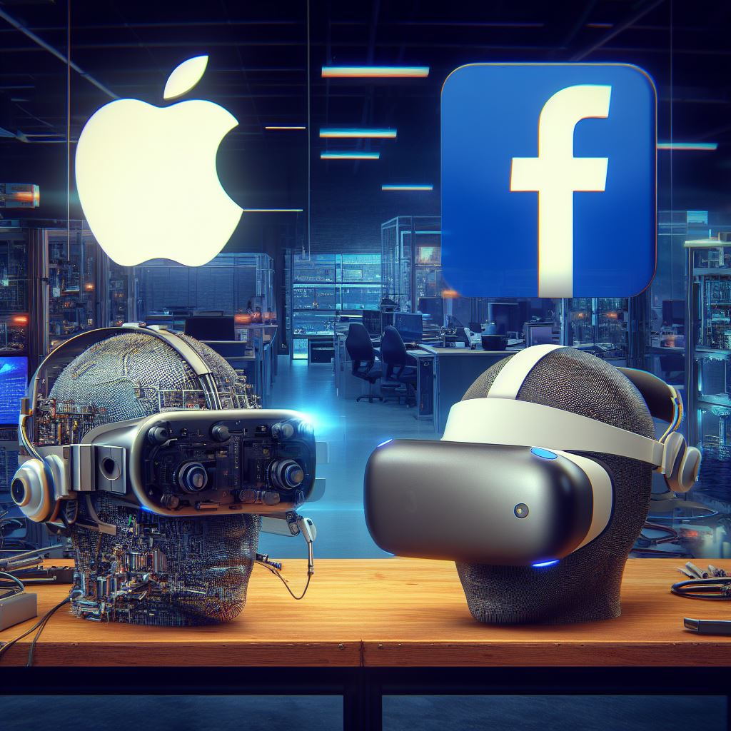 Apple e Meta: la corsa ai visori di realtà mista