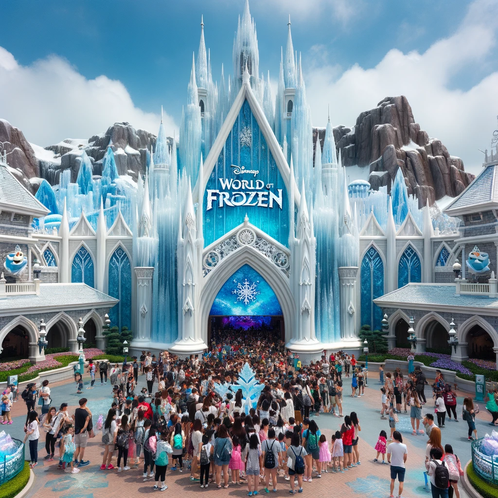 Walt Disney Co. apre il primo parco a tema Frozen al mondo a Hong Kong