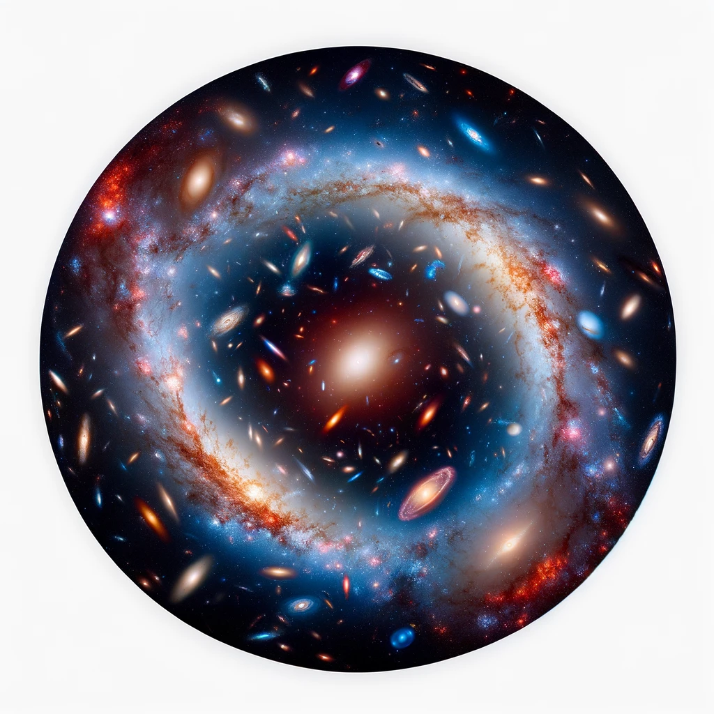 La NASA crea una vista senza precedenti dell'universo con i telescopi Hubble e James Webb